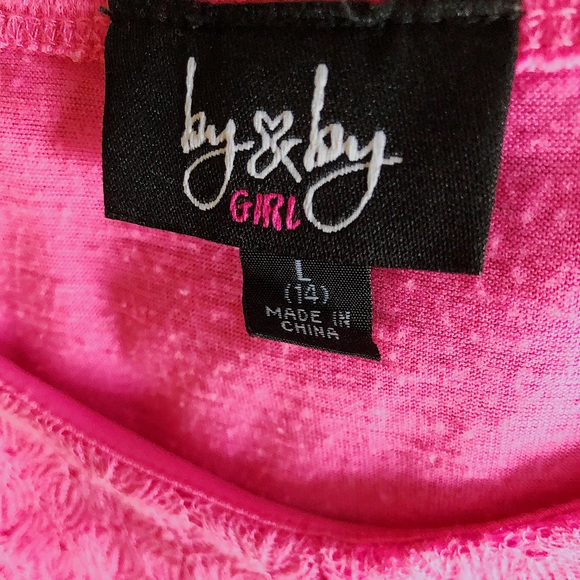 Pink Baby Girl Ruffled Tanktop - Picture 3 of 3